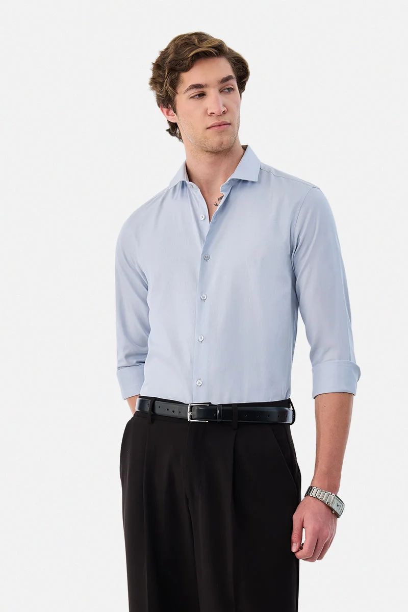 سنيتش 100% Cotton Slim Fit Shirt